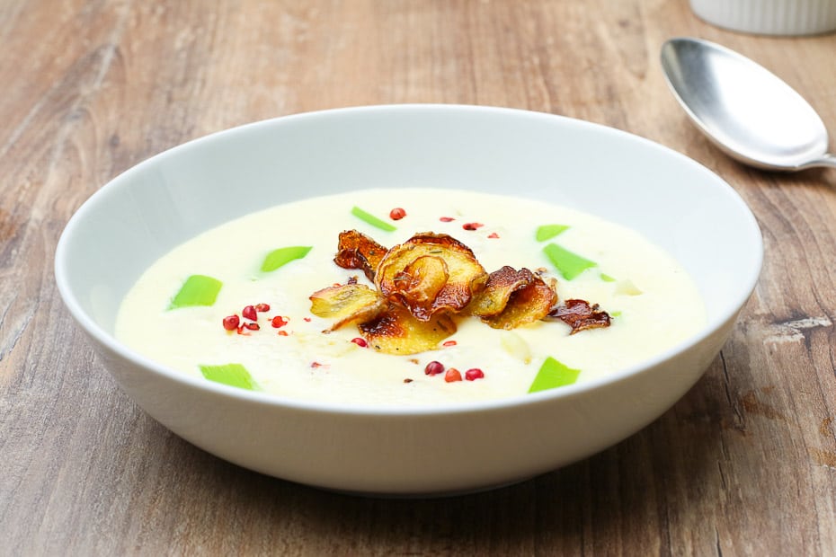 potato soup from german bavarian chef