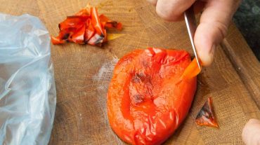 how to step peel peppers