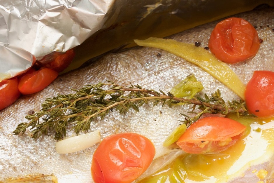 Trout in Aluminium Foil Recipe Image