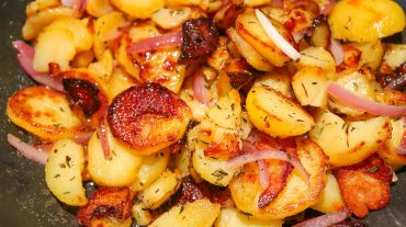 Fried potatoes Recipe Image