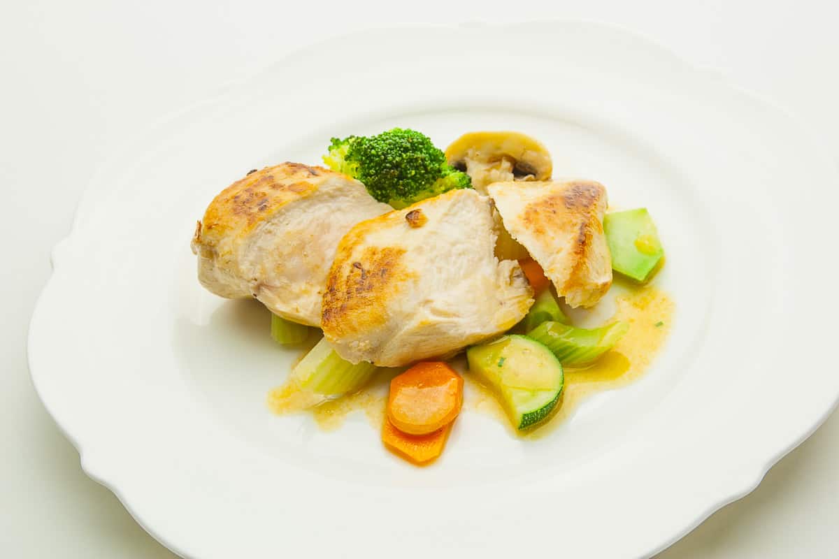 Chicken with vegetables