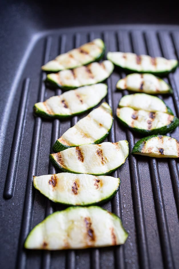 Grill zucchini