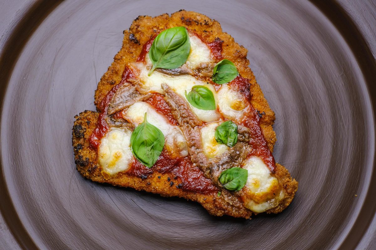 Schnitzel Pizza Schnizza Recipe Image