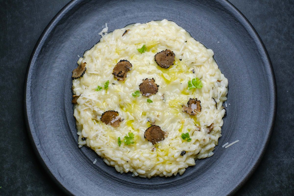 Truffle risotto recipe image