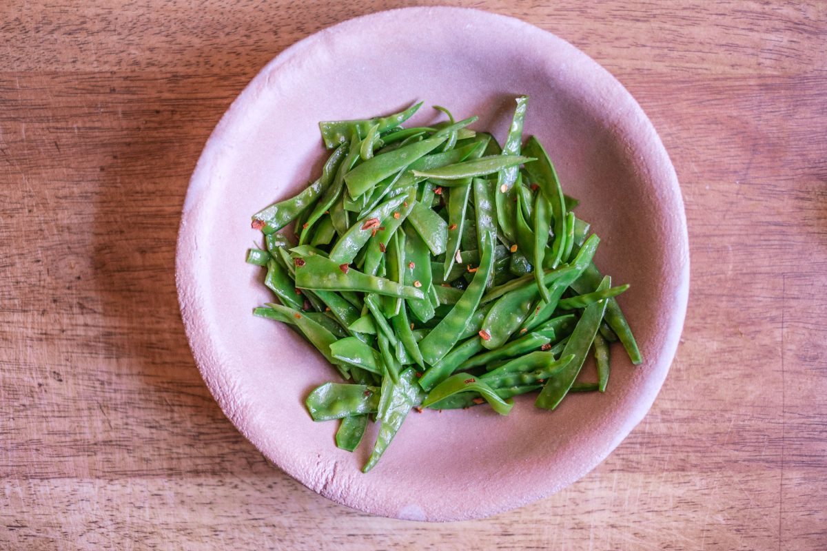 Snow peas recipe image